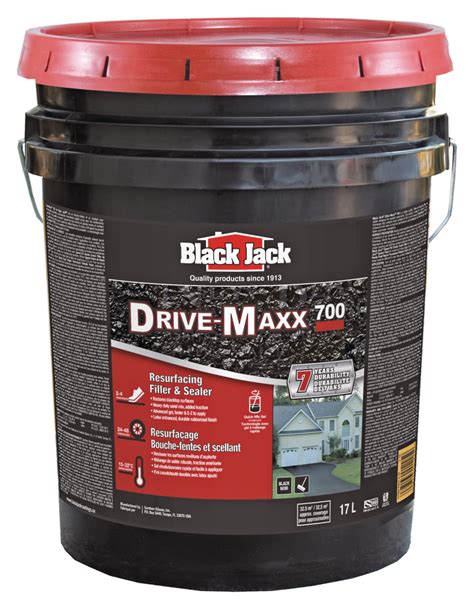 black jack 7 year driveway filler sealer 17 l